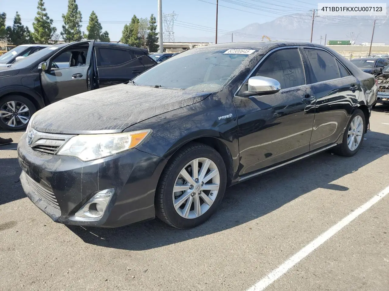 4T1BD1FKXCU007123 2012 Toyota Camry Hybrid