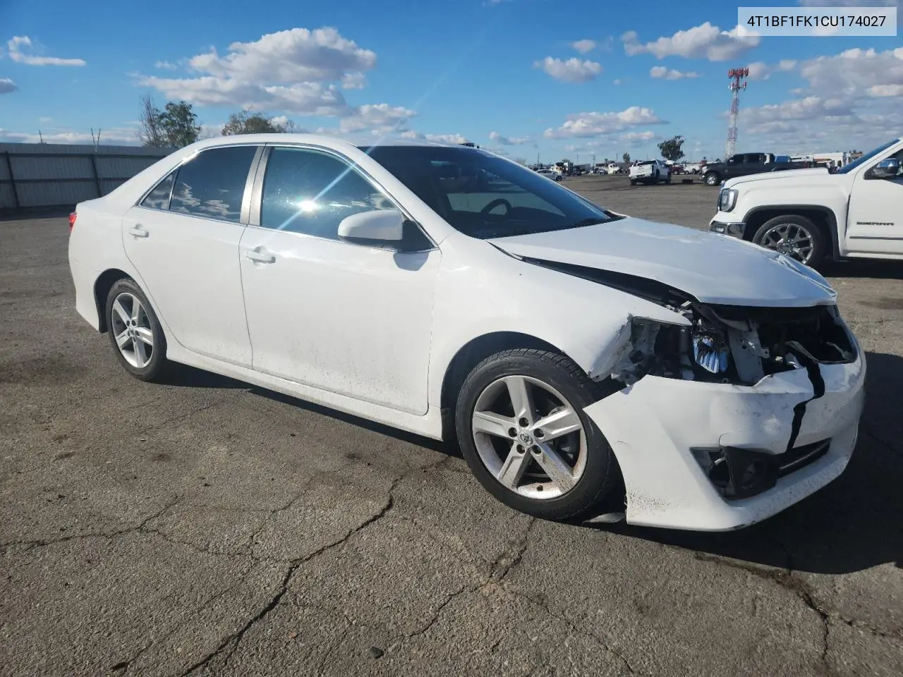 4T1BF1FK1CU174027 2012 Toyota Camry Base