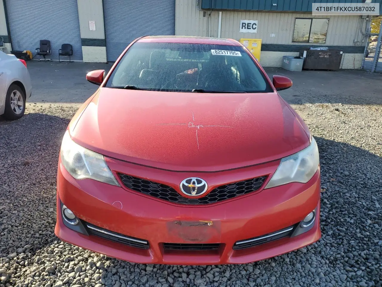 4T1BF1FKXCU587032 2012 Toyota Camry Base
