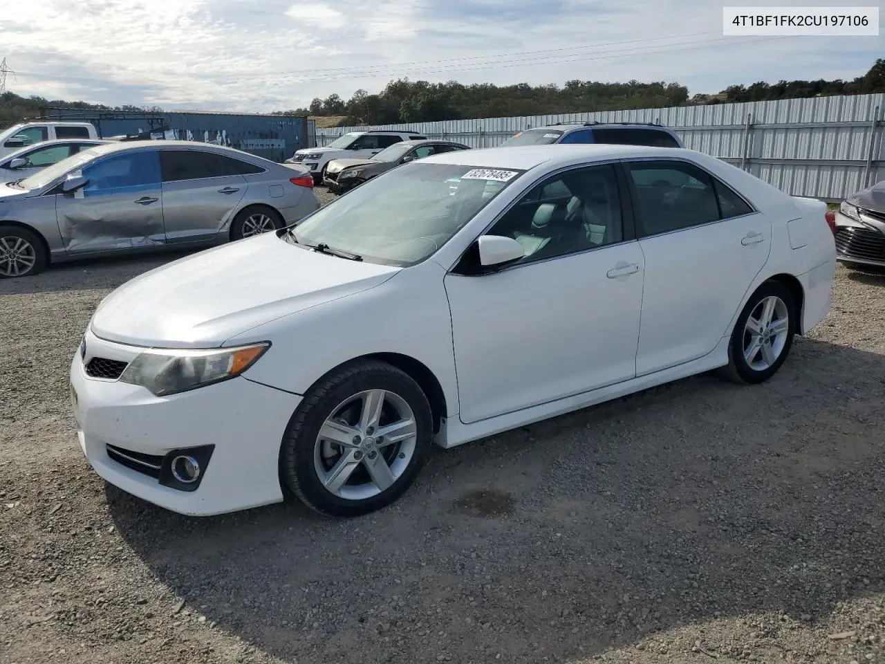 4T1BF1FK2CU197106 2012 Toyota Camry Base