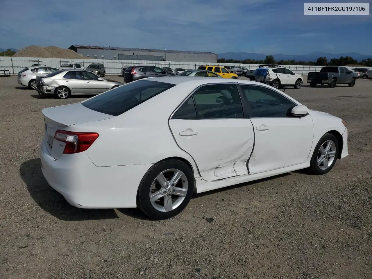 4T1BF1FK2CU197106 2012 Toyota Camry Base