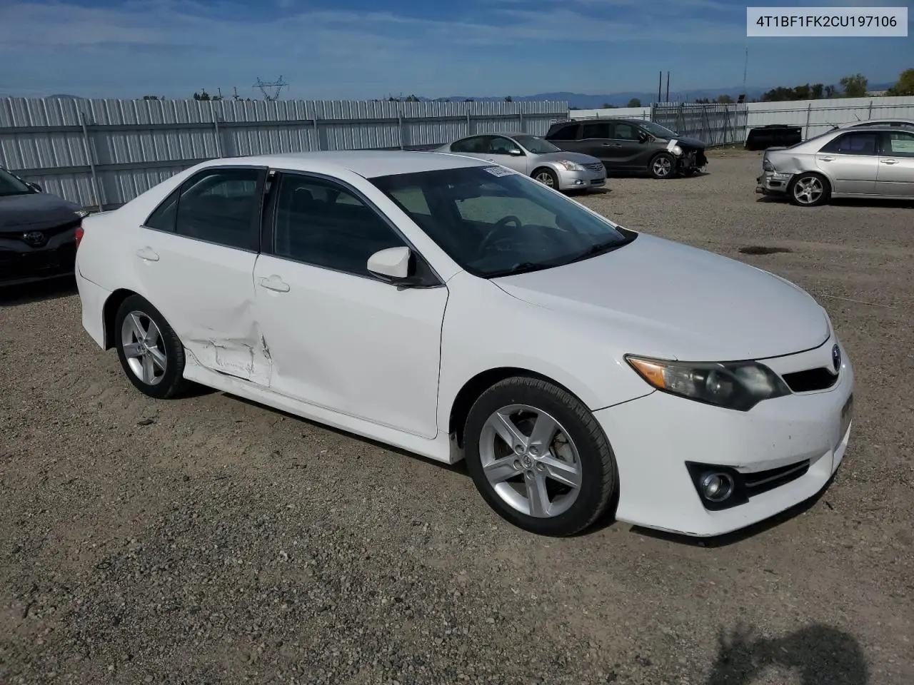 4T1BF1FK2CU197106 2012 Toyota Camry Base