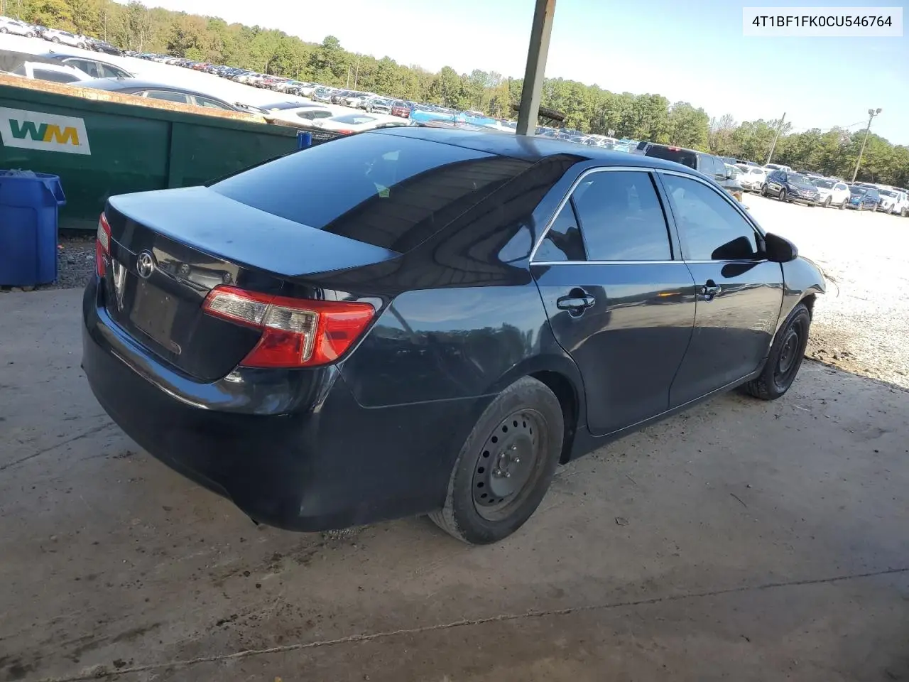4T1BF1FK0CU546764 2012 Toyota Camry Base