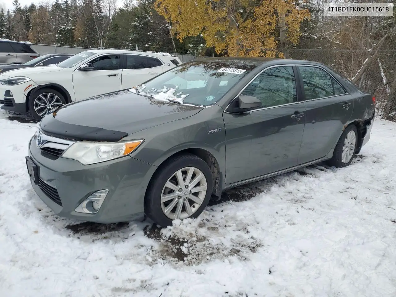 4T1BD1FK0CU015618 2012 Toyota Camry Hybrid