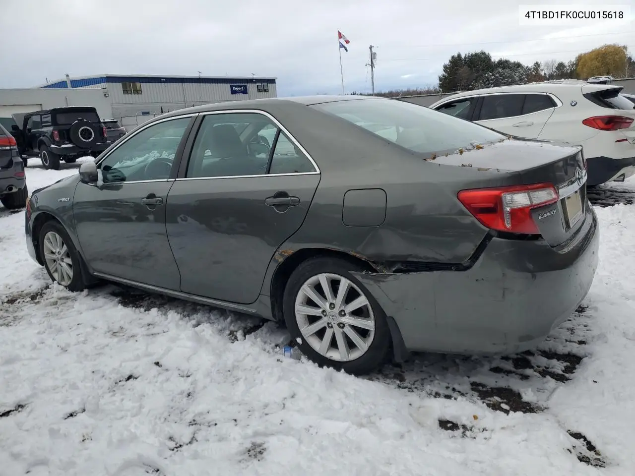 4T1BD1FK0CU015618 2012 Toyota Camry Hybrid