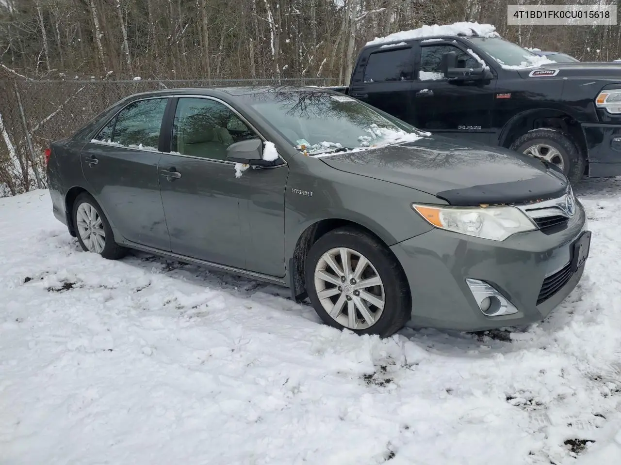 4T1BD1FK0CU015618 2012 Toyota Camry Hybrid