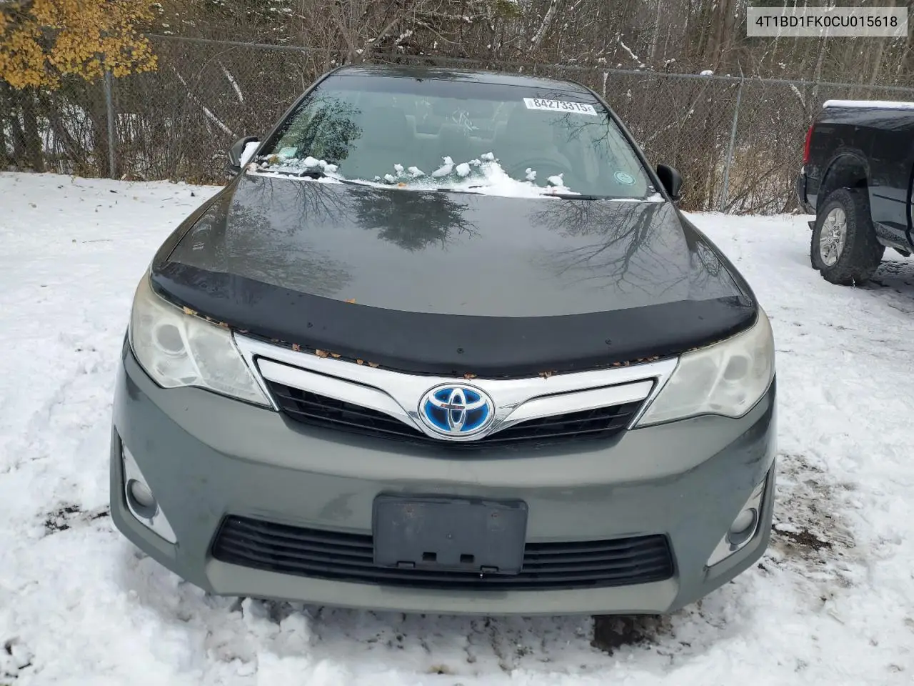 4T1BD1FK0CU015618 2012 Toyota Camry Hybrid