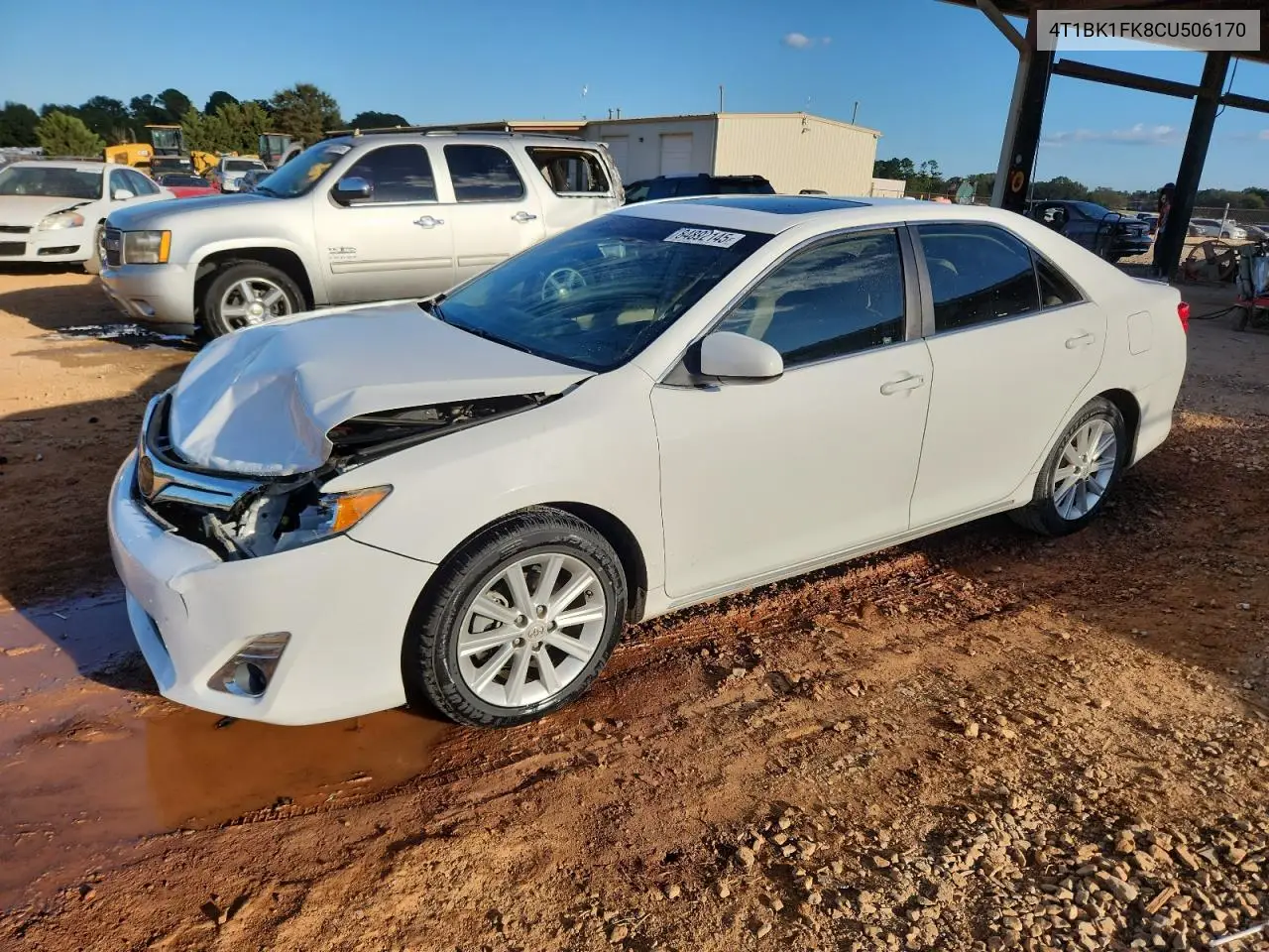 4T1BK1FK8CU506170 2012 Toyota Camry Se