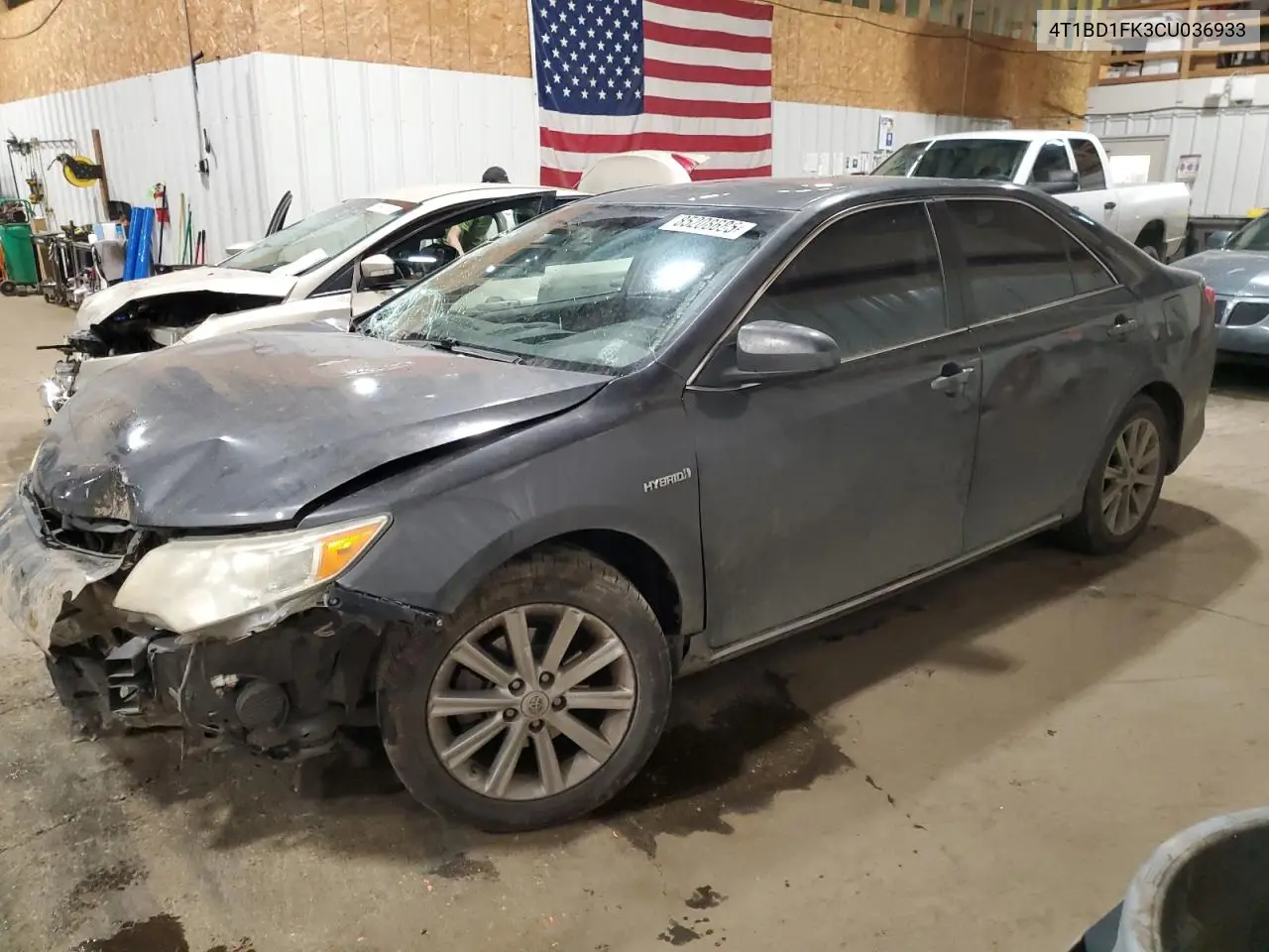 4T1BD1FK3CU036933 2012 Toyota Camry Hybrid
