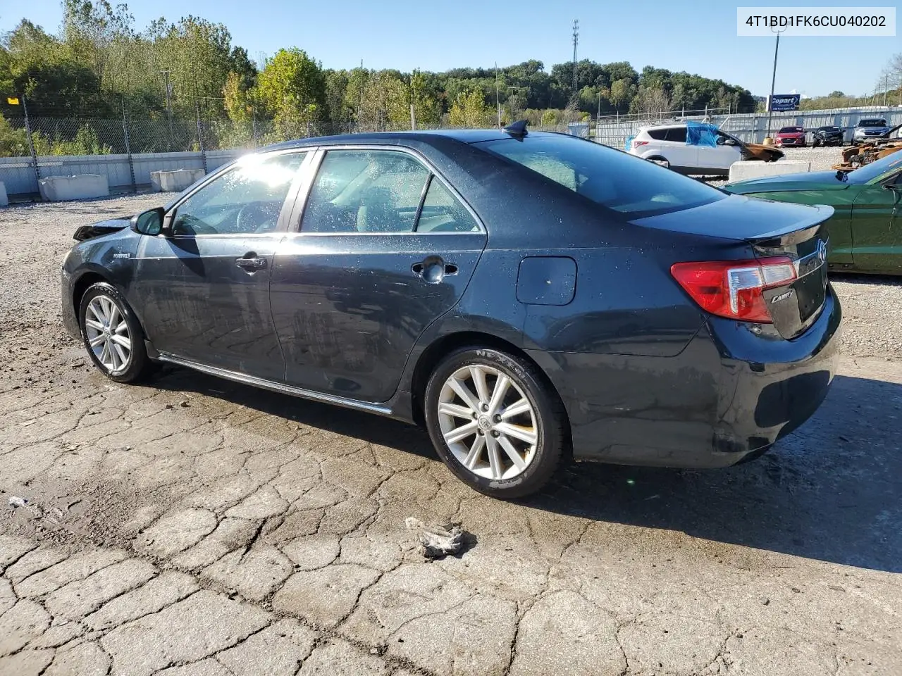 4T1BD1FK6CU040202 2012 Toyota Camry Hybrid