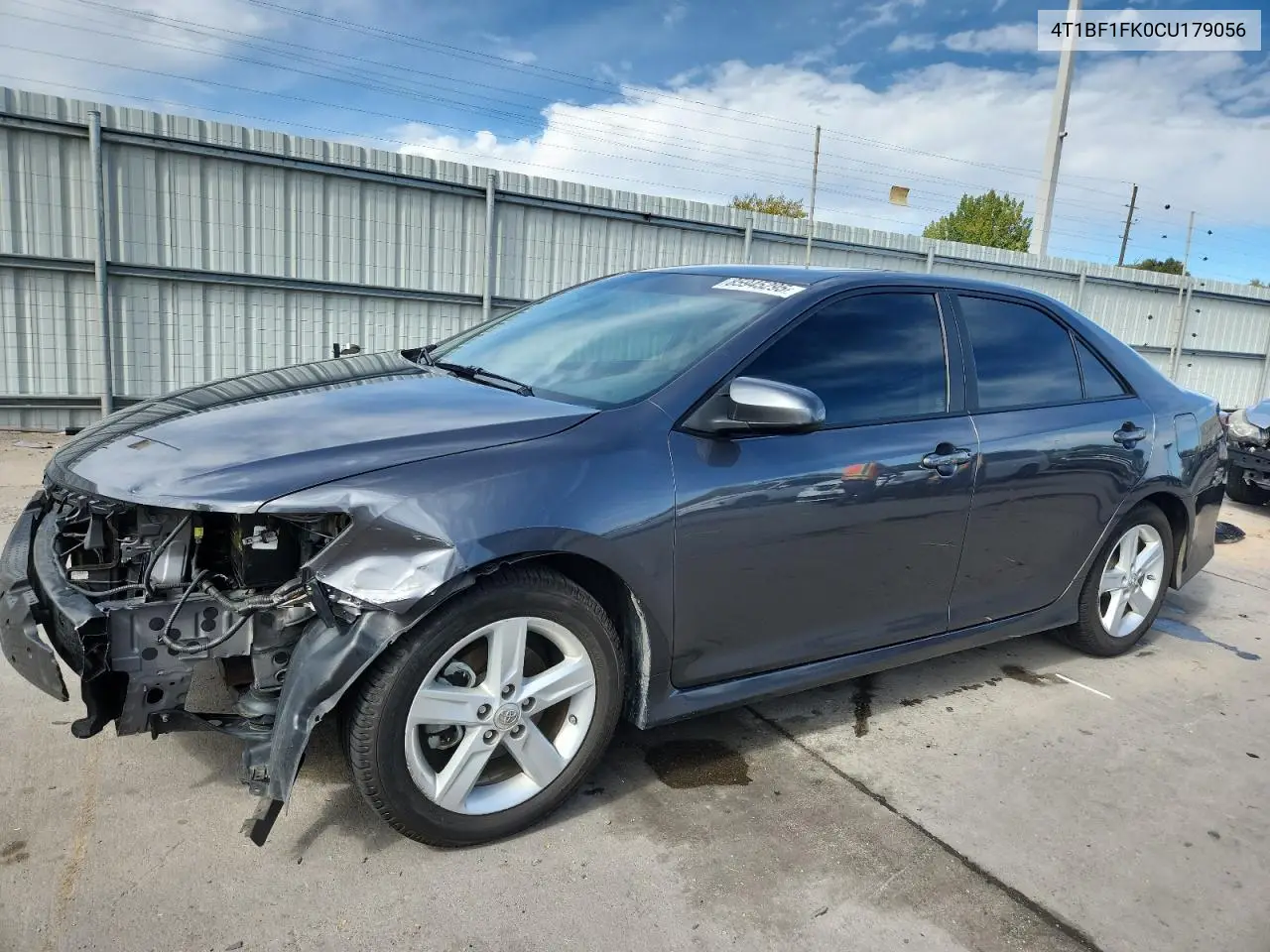 4T1BF1FK0CU179056 2012 Toyota Camry Base