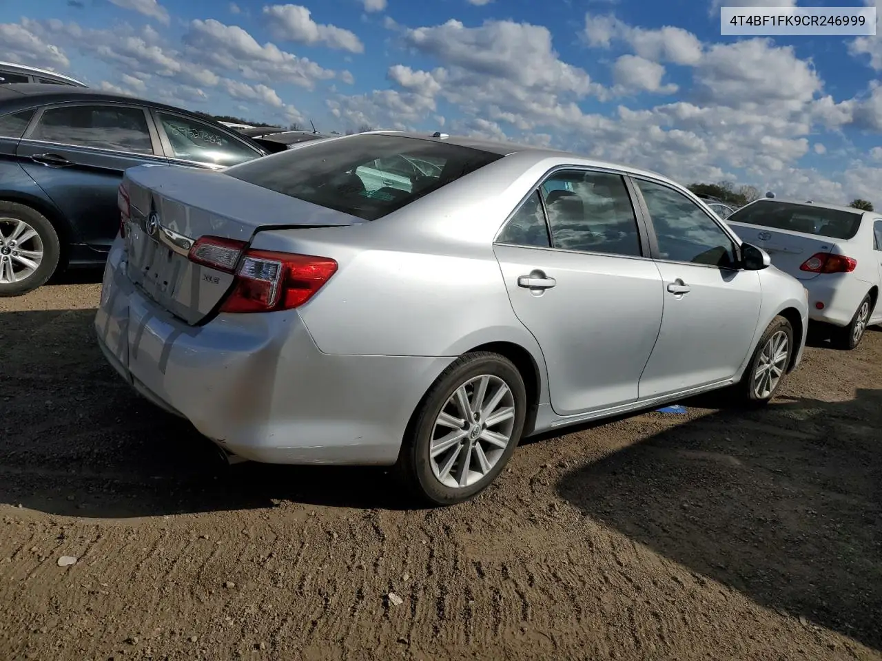 4T4BF1FK9CR246999 2012 Toyota Camry Base