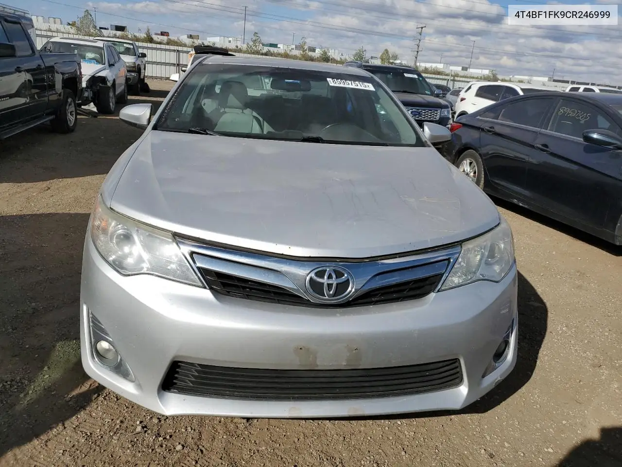 4T4BF1FK9CR246999 2012 Toyota Camry Base
