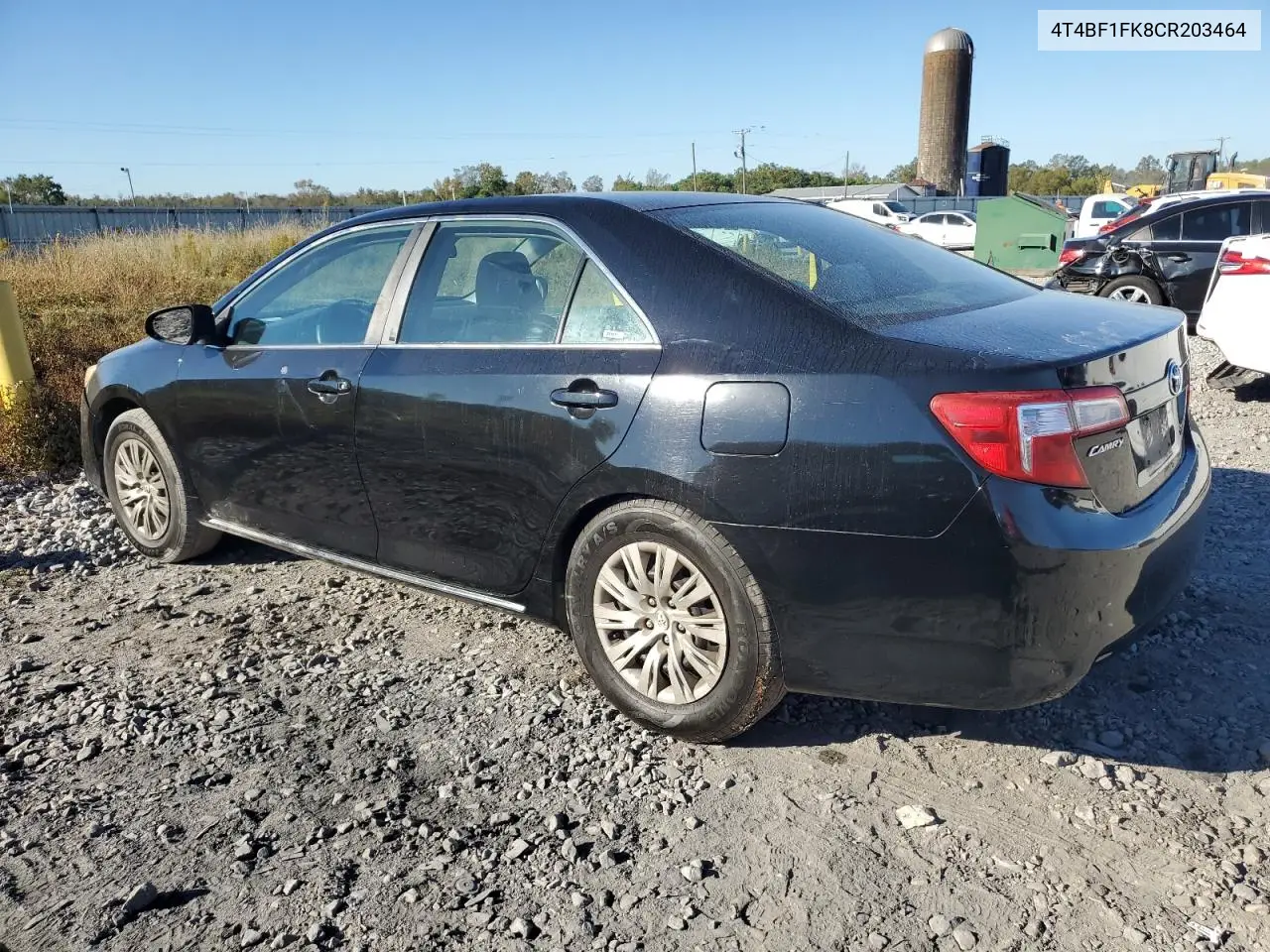 4T4BF1FK8CR203464 2012 Toyota Camry Base