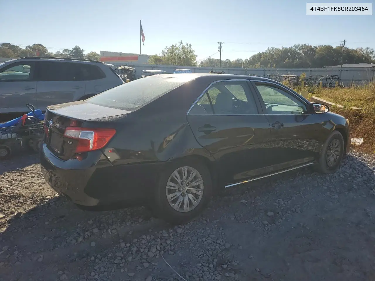4T4BF1FK8CR203464 2012 Toyota Camry Base