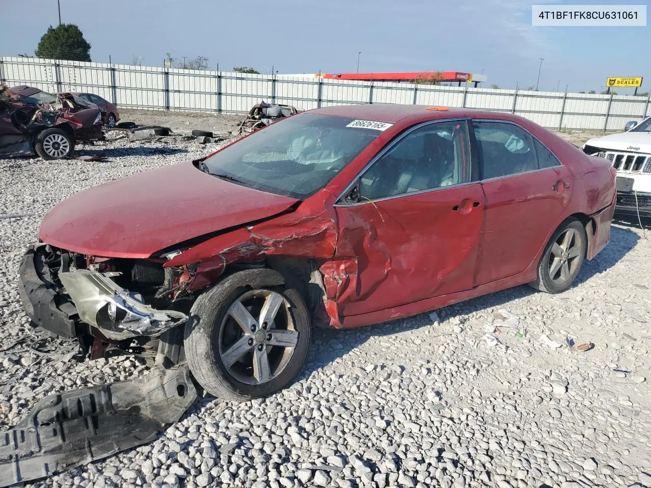 4T1BF1FK8CU631061 2012 Toyota Camry Base