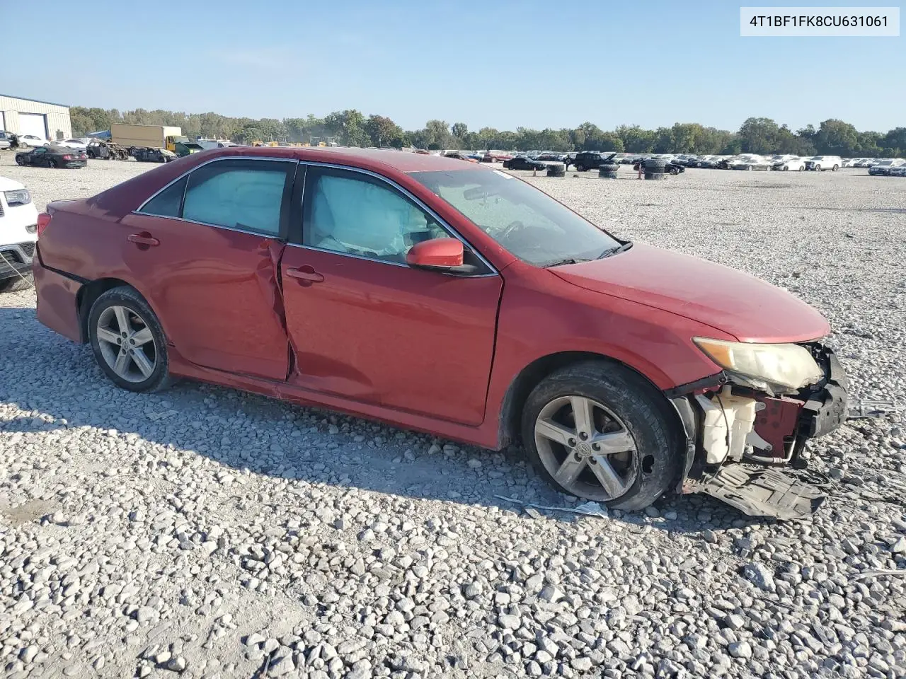 4T1BF1FK8CU631061 2012 Toyota Camry Base