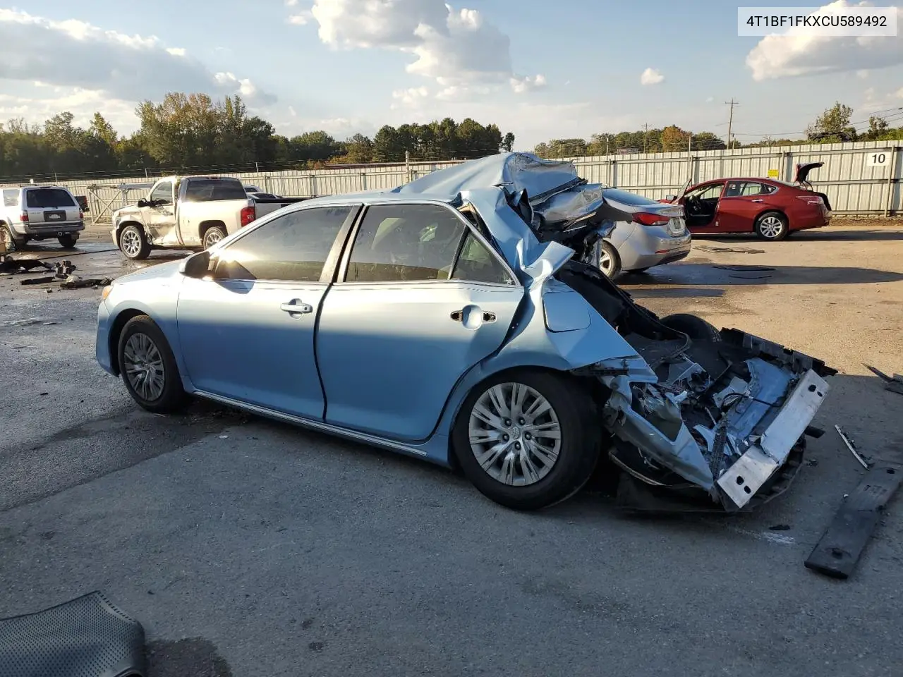 4T1BF1FKXCU589492 2012 Toyota Camry Base
