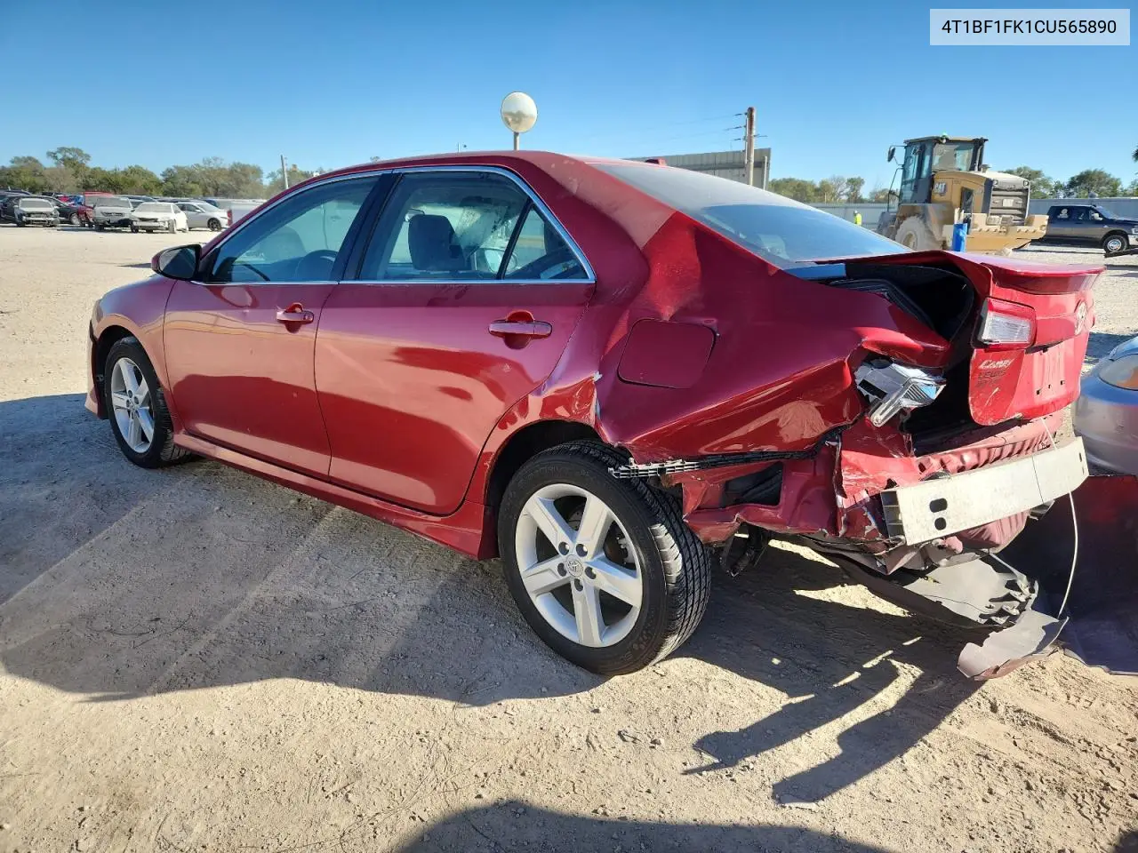4T1BF1FK1CU565890 2012 Toyota Camry Base