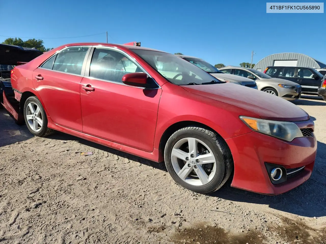4T1BF1FK1CU565890 2012 Toyota Camry Base
