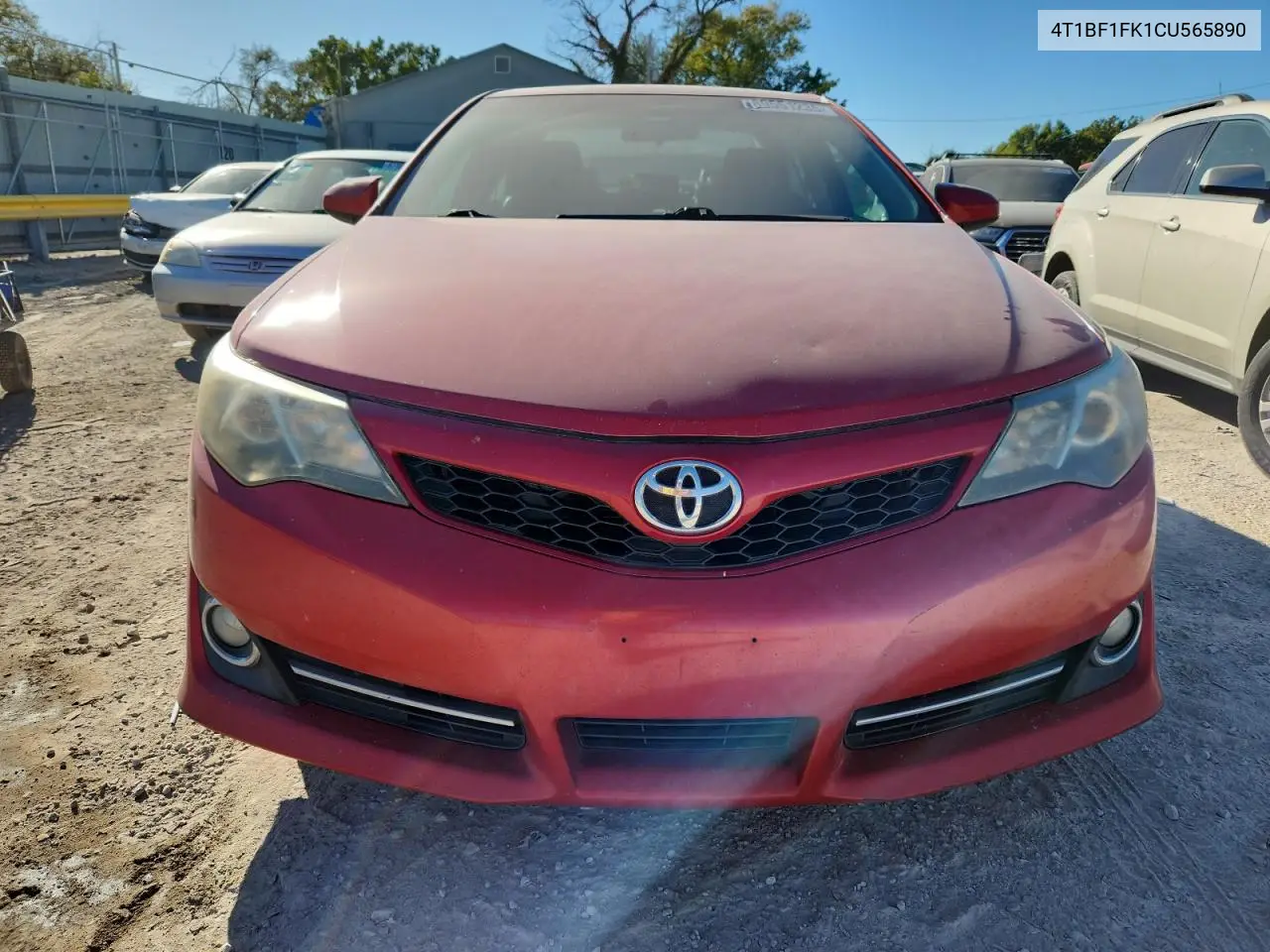 4T1BF1FK1CU565890 2012 Toyota Camry Base