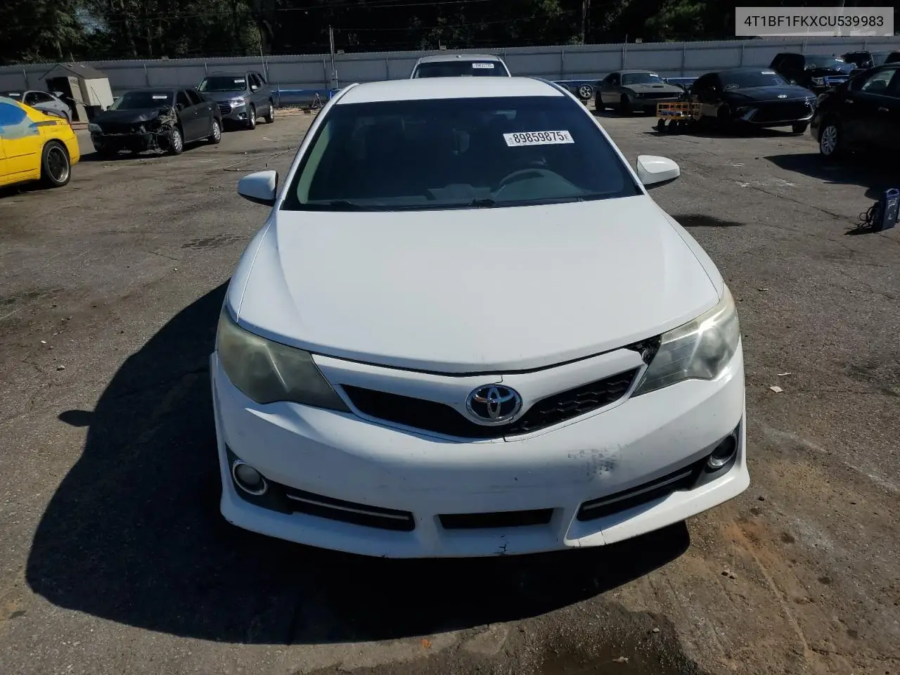4T1BF1FKXCU539983 2012 Toyota Camry Base