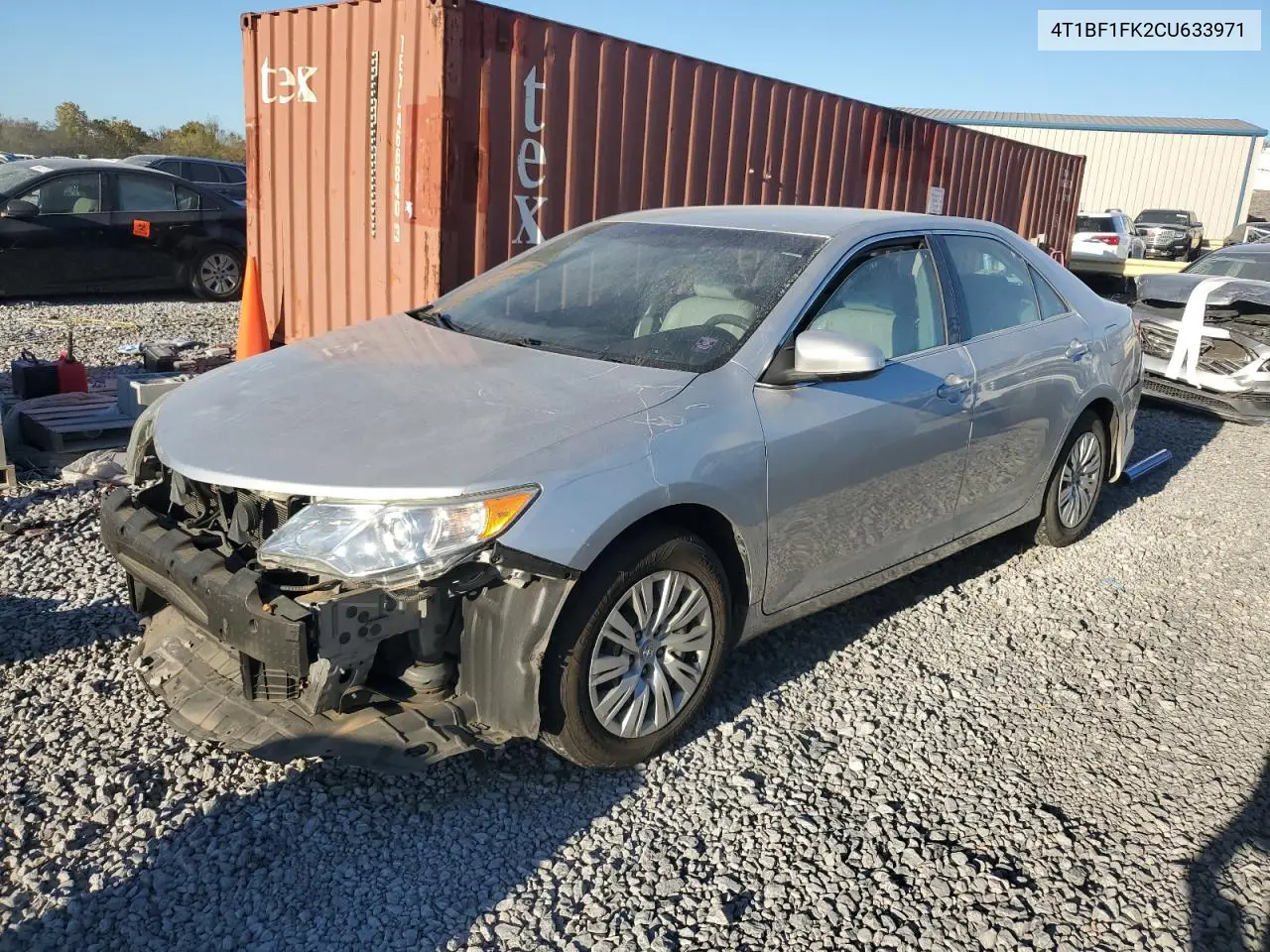 4T1BF1FK2CU633971 2012 Toyota Camry Base