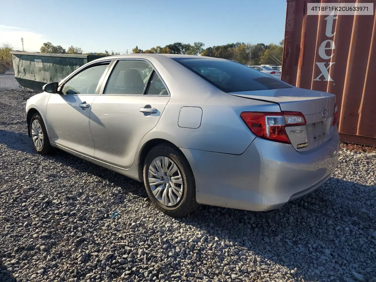 4T1BF1FK2CU633971 2012 Toyota Camry Base