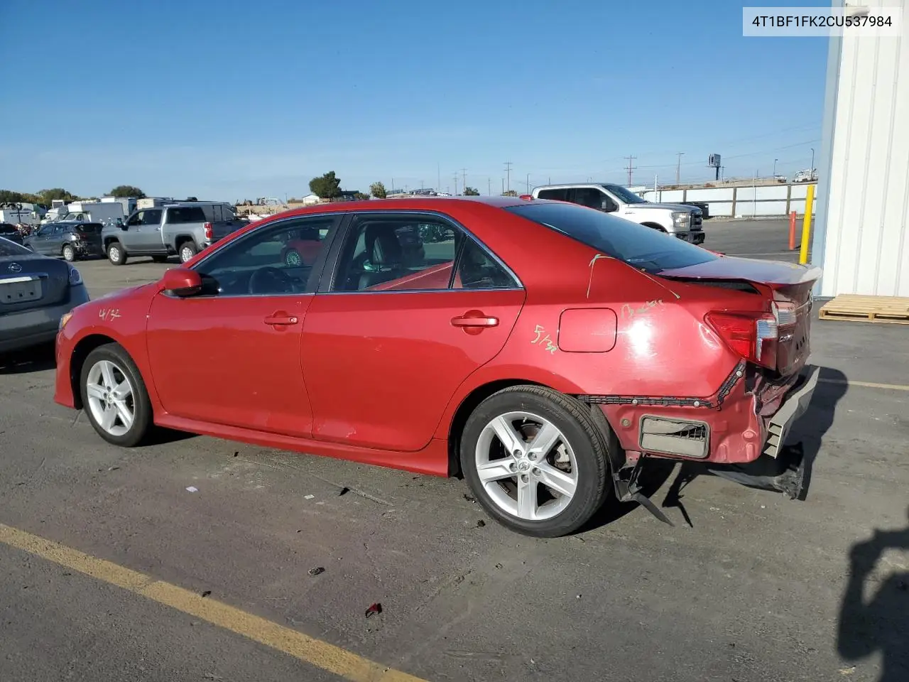 4T1BF1FK2CU537984 2012 Toyota Camry Base