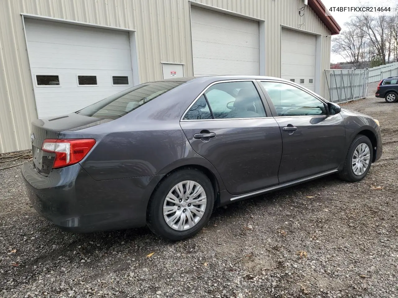 4T4BF1FKXCR214644 2012 Toyota Camry Base