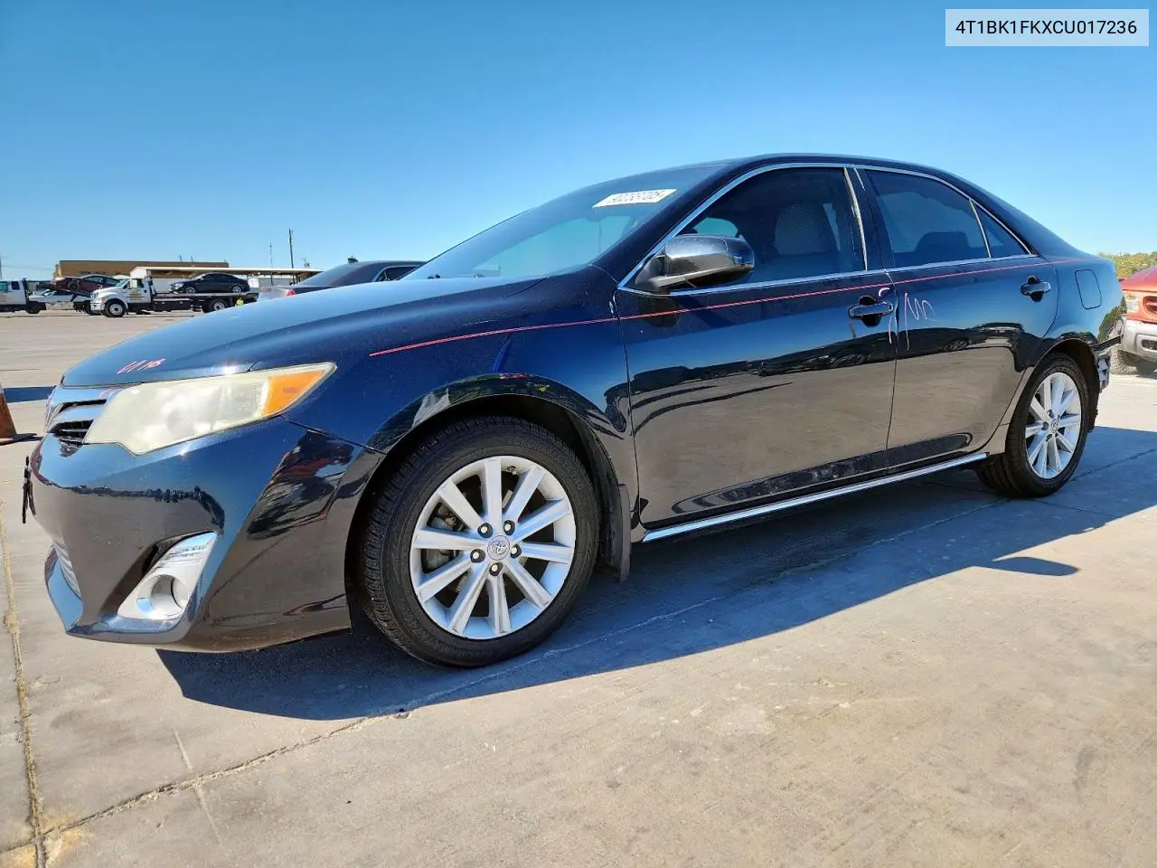 4T1BK1FKXCU017236 2012 Toyota Camry Se