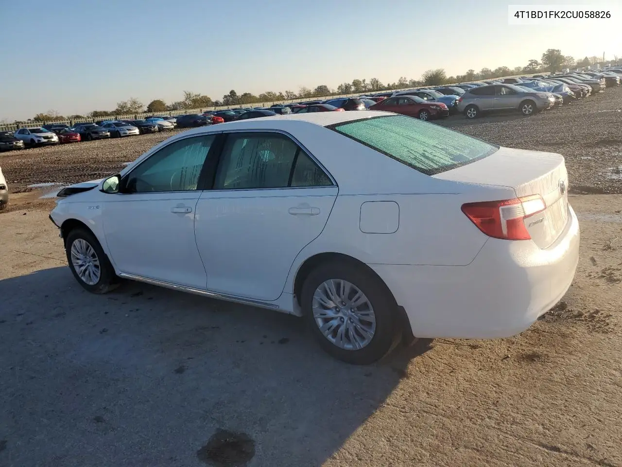 4T1BD1FK2CU058826 2012 Toyota Camry Hybrid