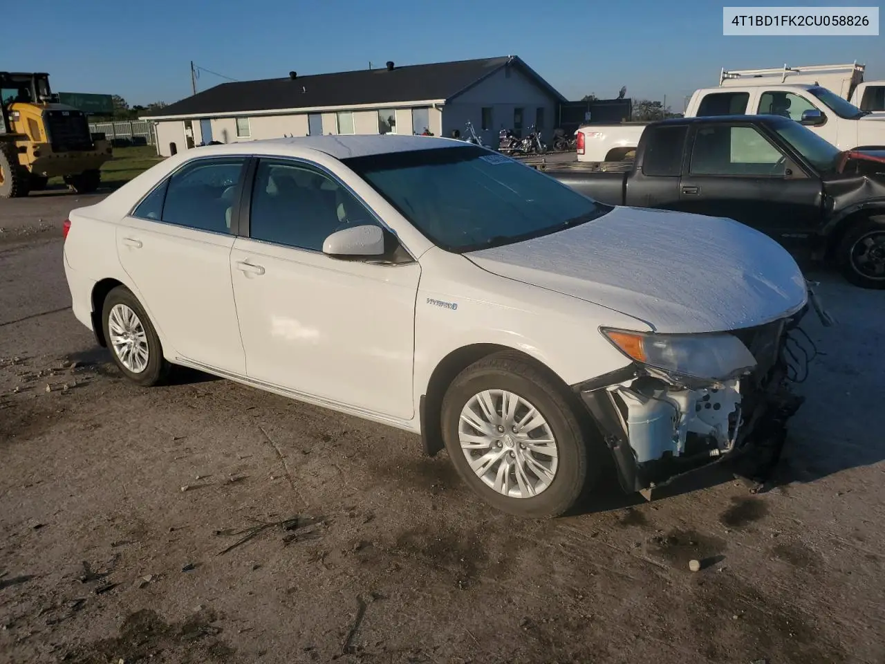 4T1BD1FK2CU058826 2012 Toyota Camry Hybrid
