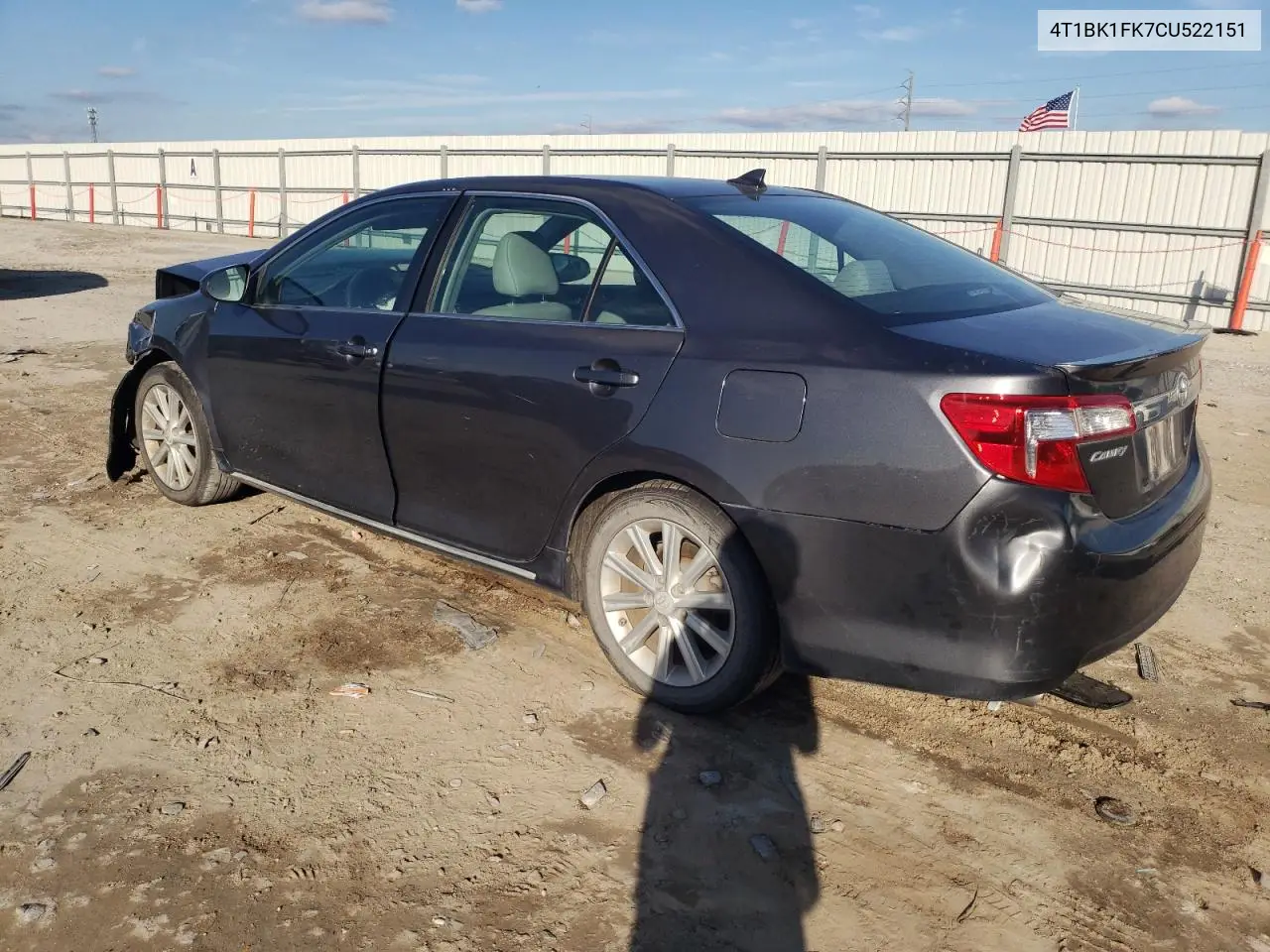 4T1BK1FK7CU522151 2012 Toyota Camry Se