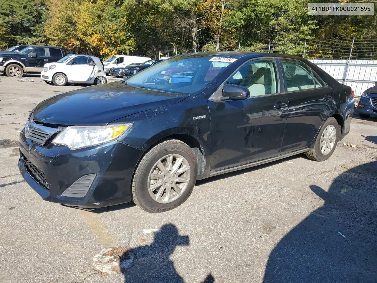 4T1BD1FK0CU021595 2012 Toyota Camry Hybrid