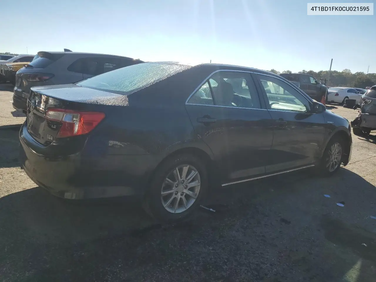 4T1BD1FK0CU021595 2012 Toyota Camry Hybrid