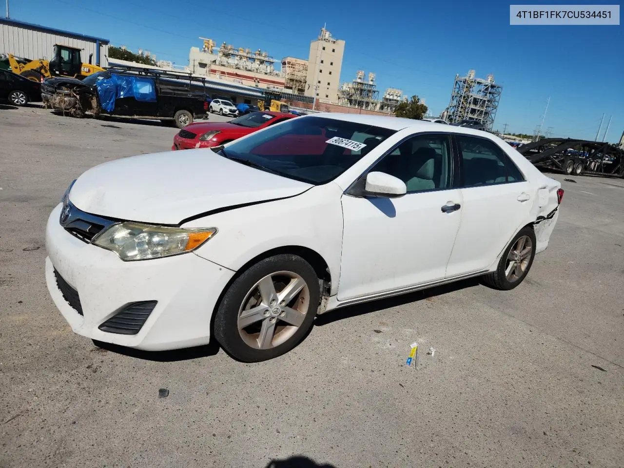 4T1BF1FK7CU534451 2012 Toyota Camry Base
