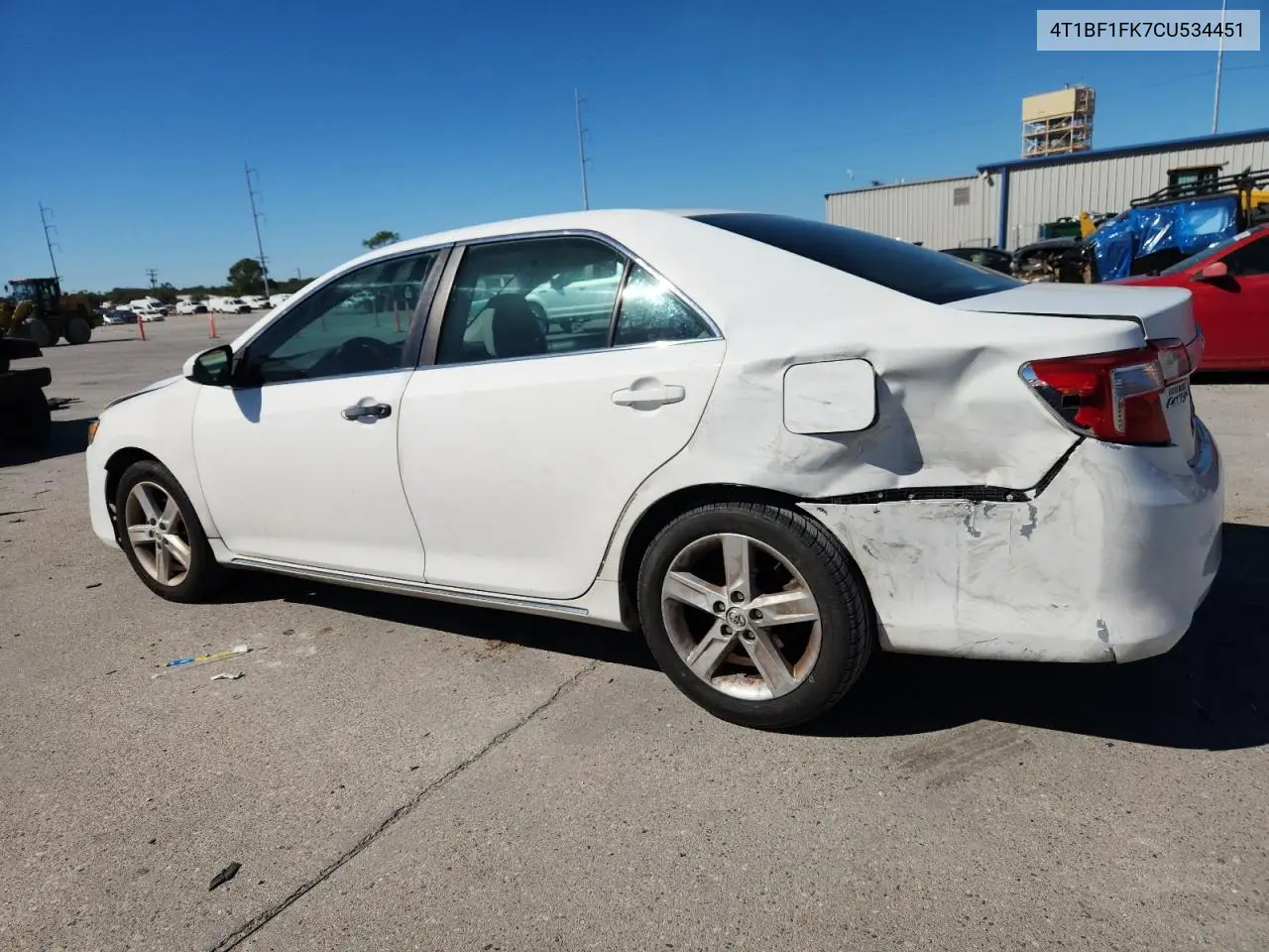 4T1BF1FK7CU534451 2012 Toyota Camry Base