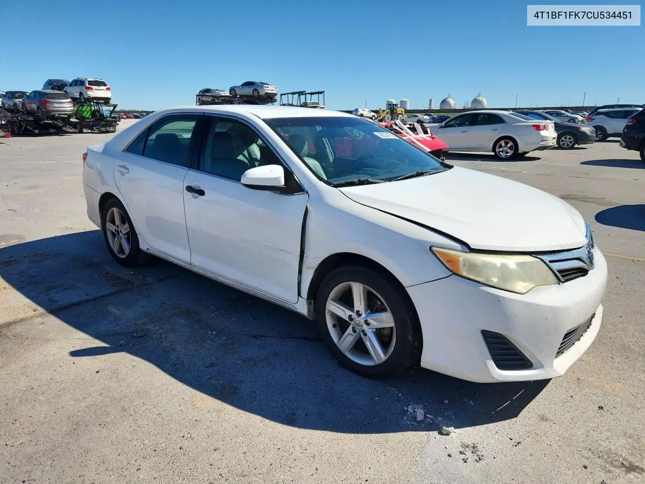 4T1BF1FK7CU534451 2012 Toyota Camry Base
