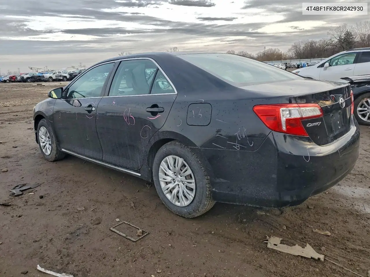 4T4BF1FK8CR242930 2012 Toyota Camry Base