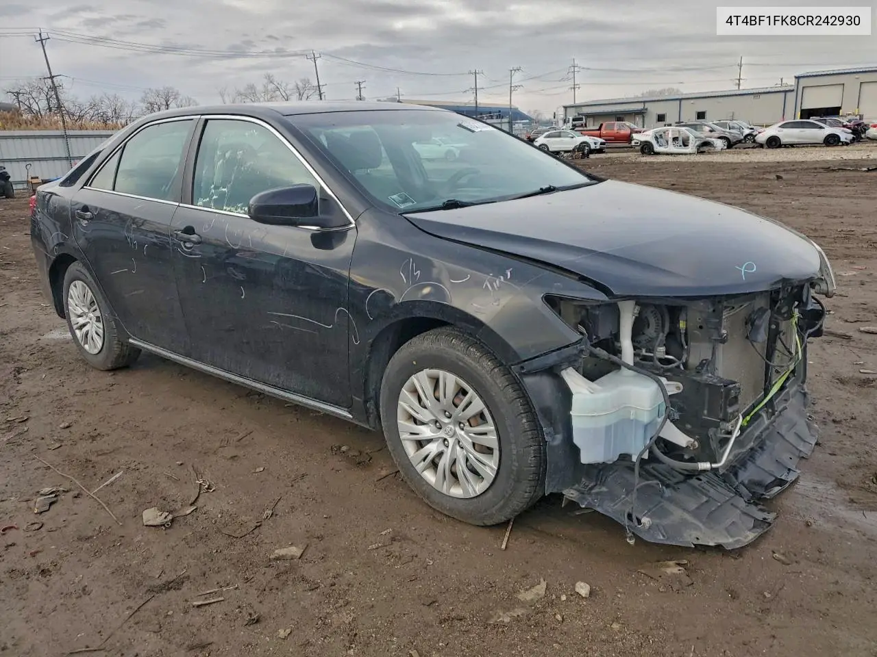 4T4BF1FK8CR242930 2012 Toyota Camry Base