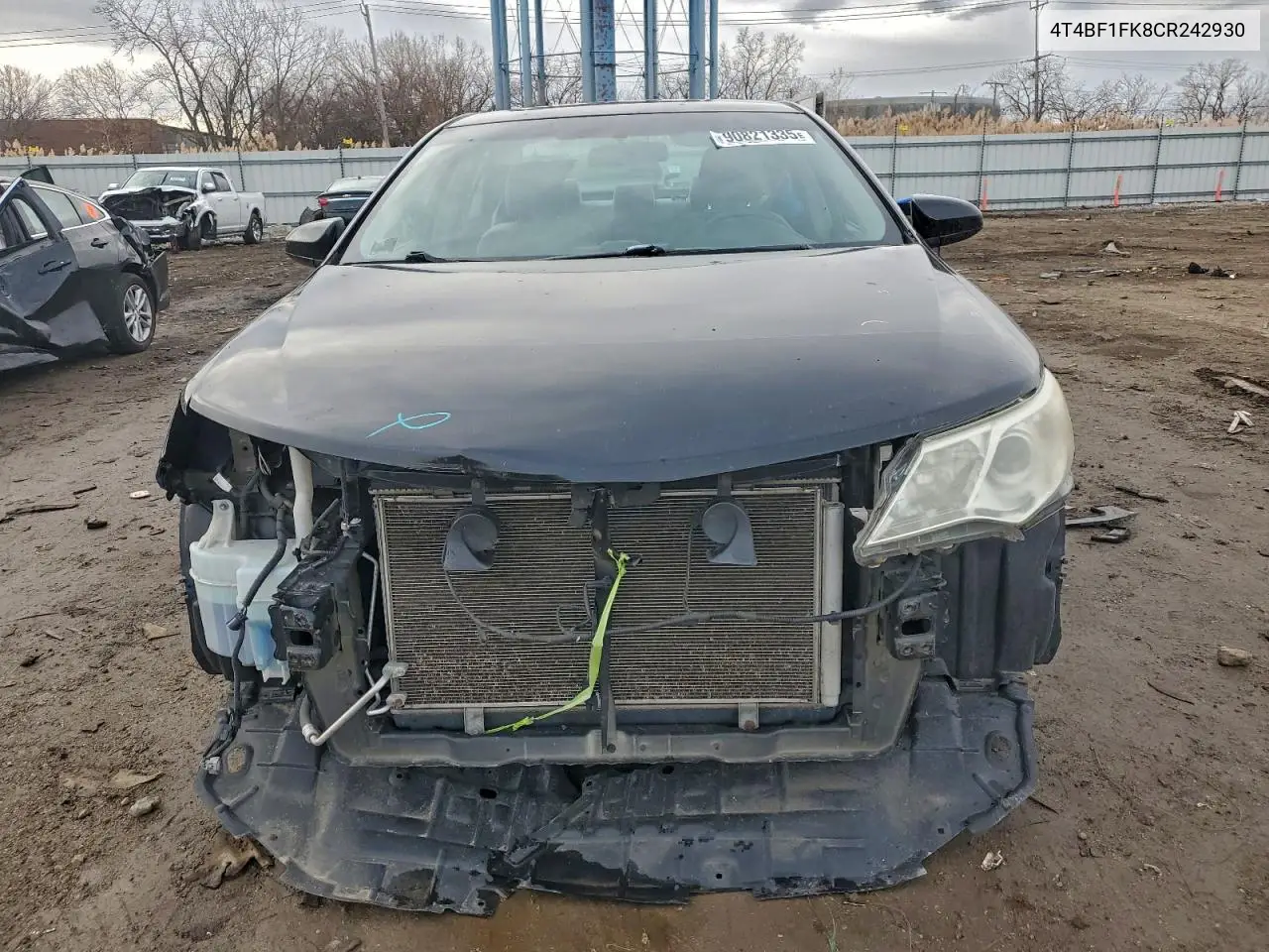 4T4BF1FK8CR242930 2012 Toyota Camry Base