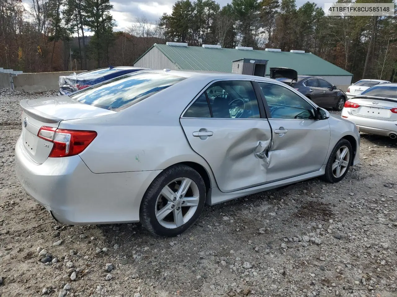 4T1BF1FK8CU585148 2012 Toyota Camry Base