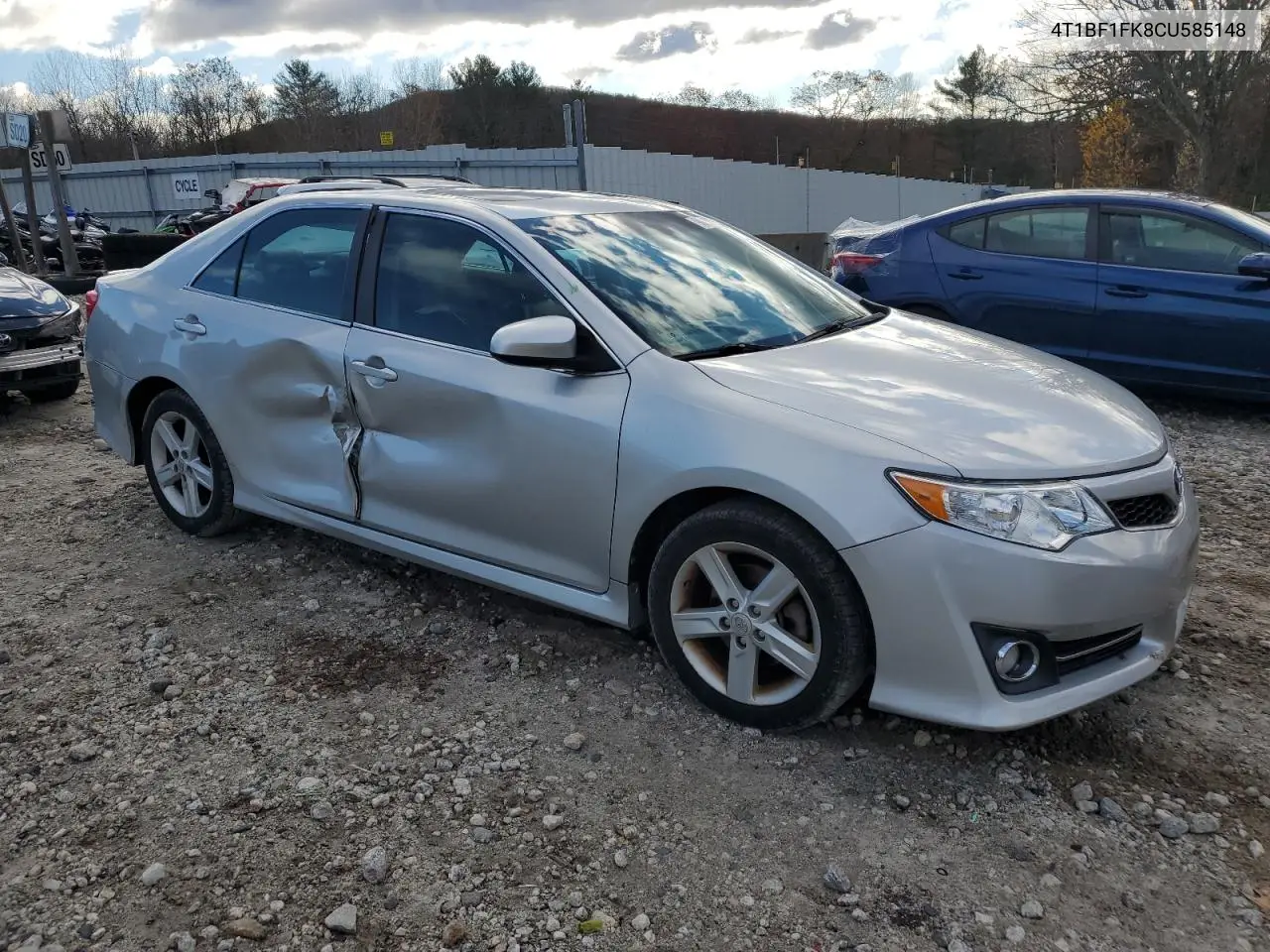 4T1BF1FK8CU585148 2012 Toyota Camry Base