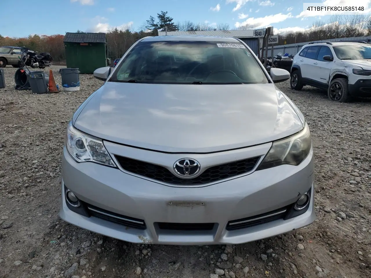 4T1BF1FK8CU585148 2012 Toyota Camry Base