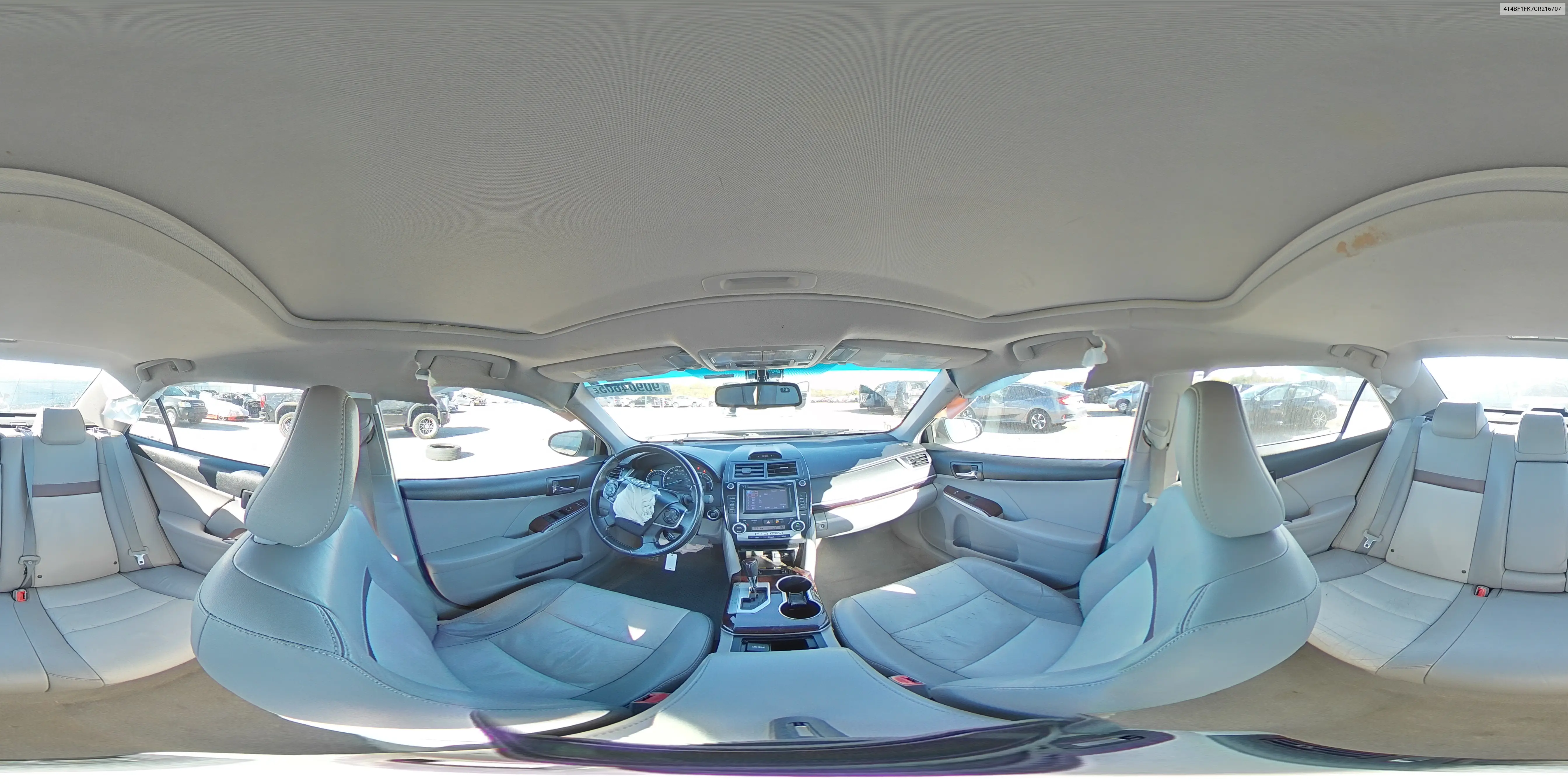 4T4BF1FK7CR216707 2012 Toyota Camry Base