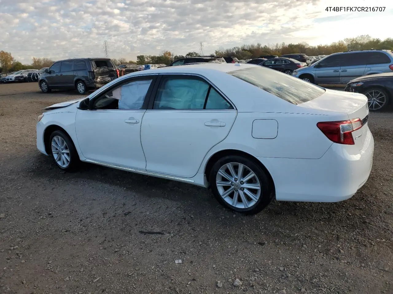 4T4BF1FK7CR216707 2012 Toyota Camry Base