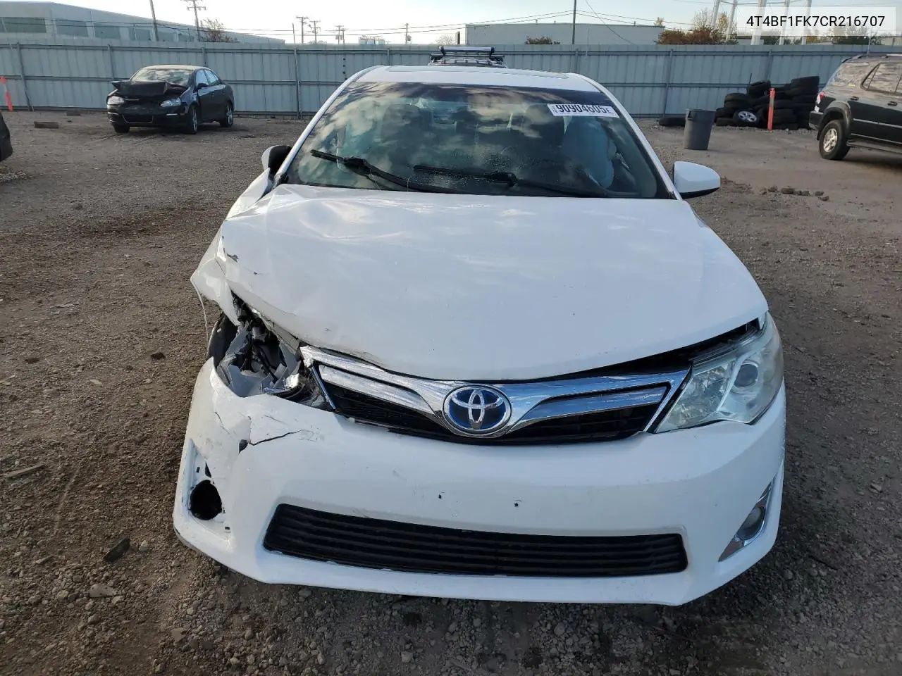 4T4BF1FK7CR216707 2012 Toyota Camry Base