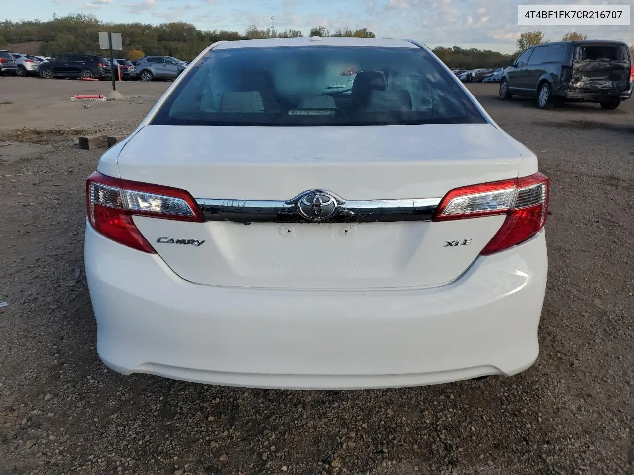 4T4BF1FK7CR216707 2012 Toyota Camry Base