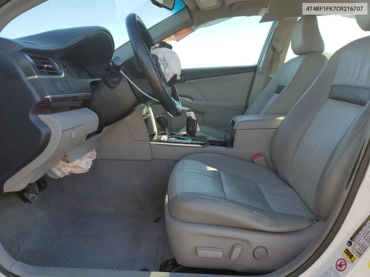 4T4BF1FK7CR216707 2012 Toyota Camry Base